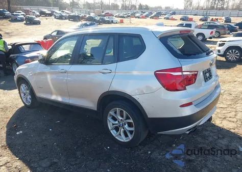2011 BMW X3 xDrive35I z USA, uszkodzony, nr VIN 5UXWX7C56BL730405